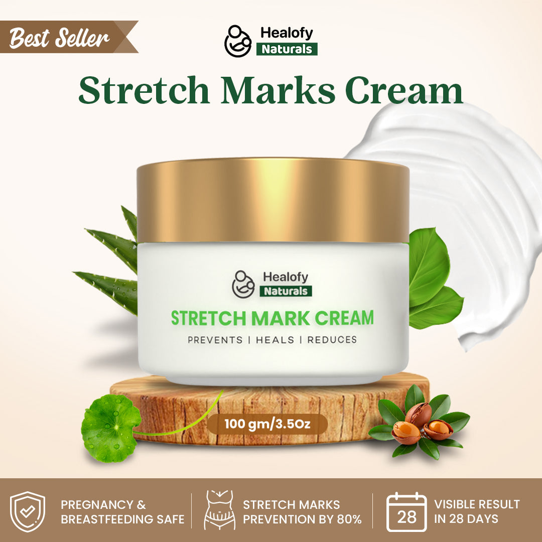 Healofy Naturals Stretch Marks Cream, Pack Of 3