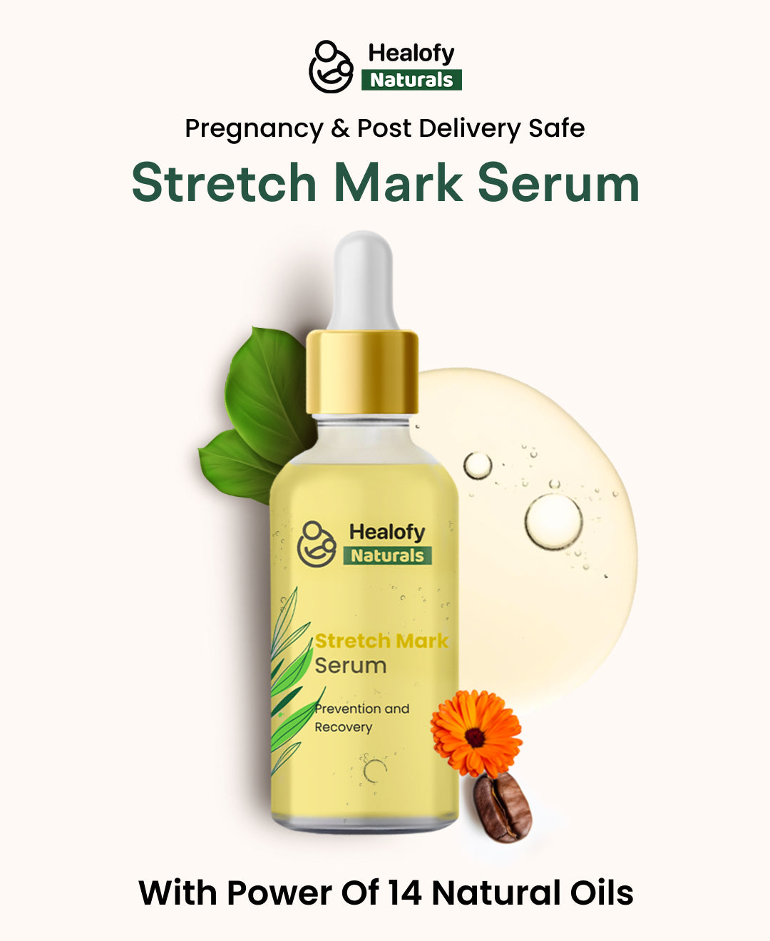 Healofy Naturals Stretch Marks Serum