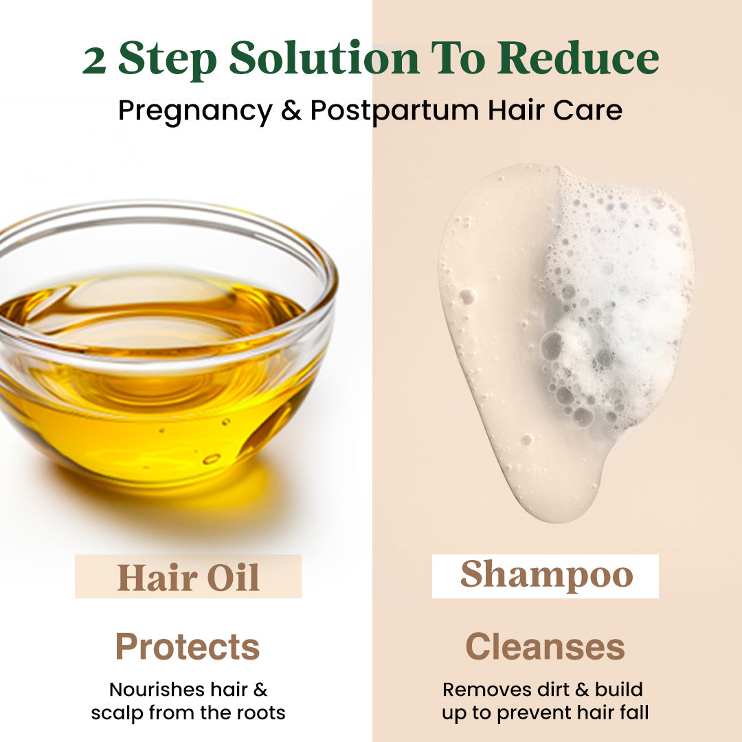 Essential Hair care Combo For Pregnancy & Postpartum Hair fall