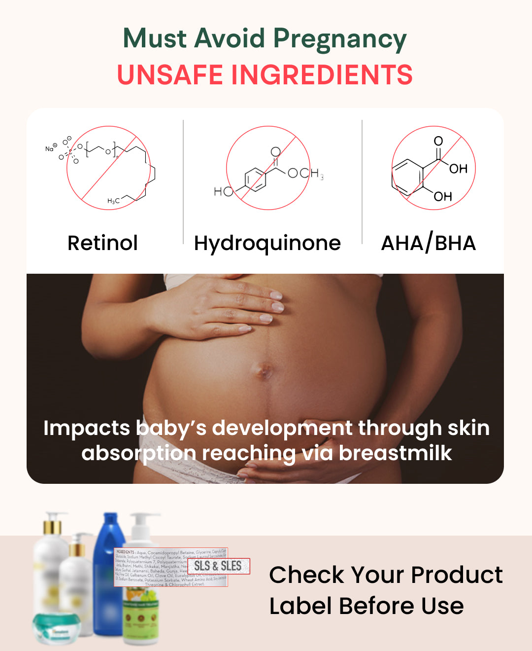 Healofy Natural Stretchmarks Cream - Pregnancy & Breastfeeding Safe