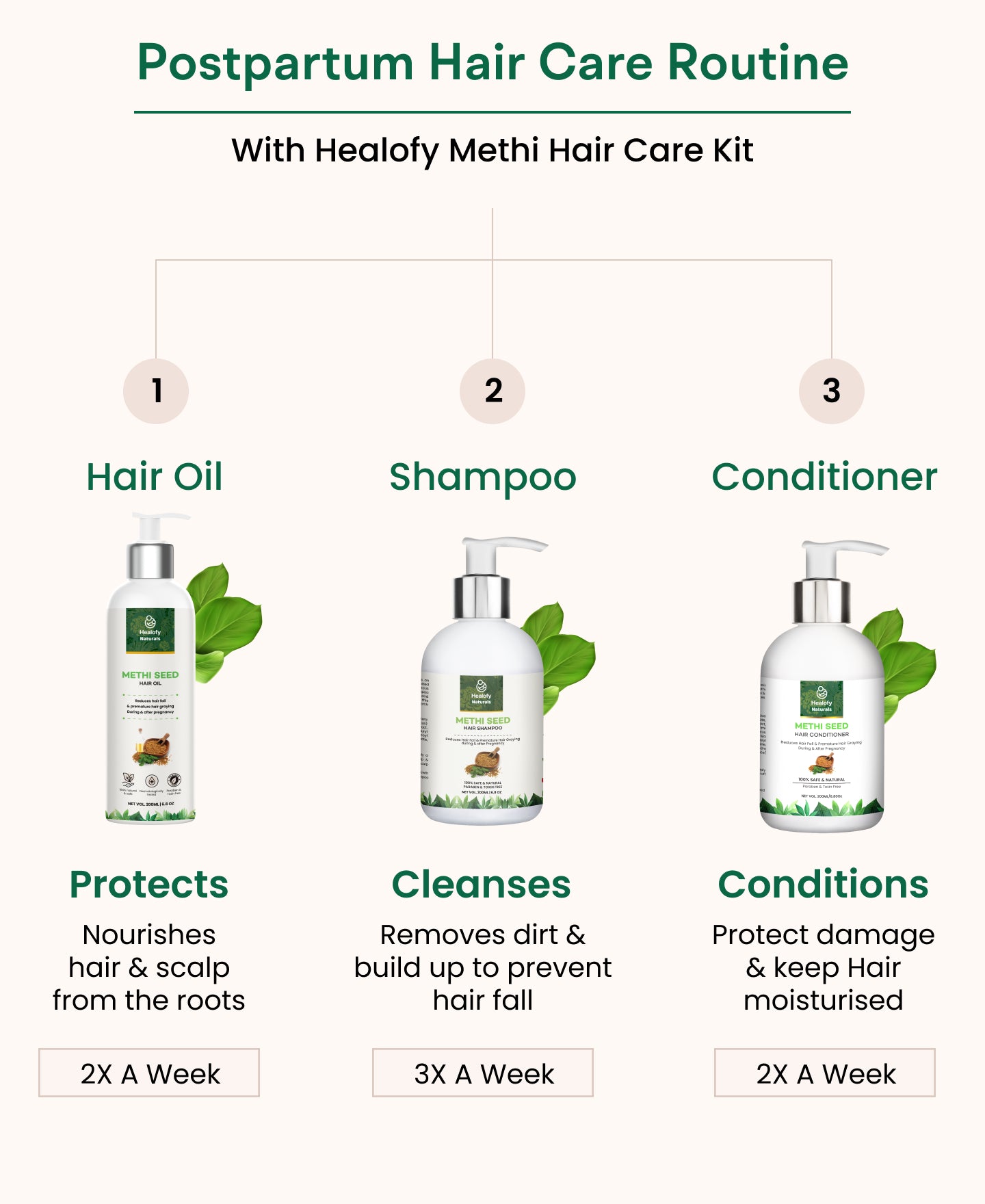 Healofy Naturals Methi Seed Hair Oil
