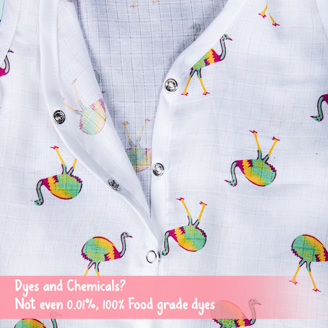 muslin cotton jhablas for newborn