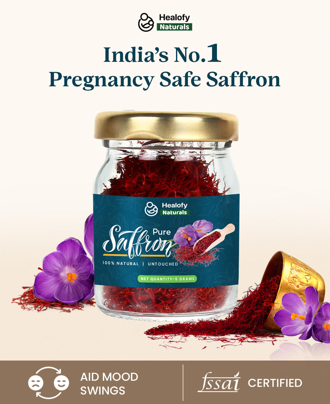 Premium Saffron For Pregnancy Wellness