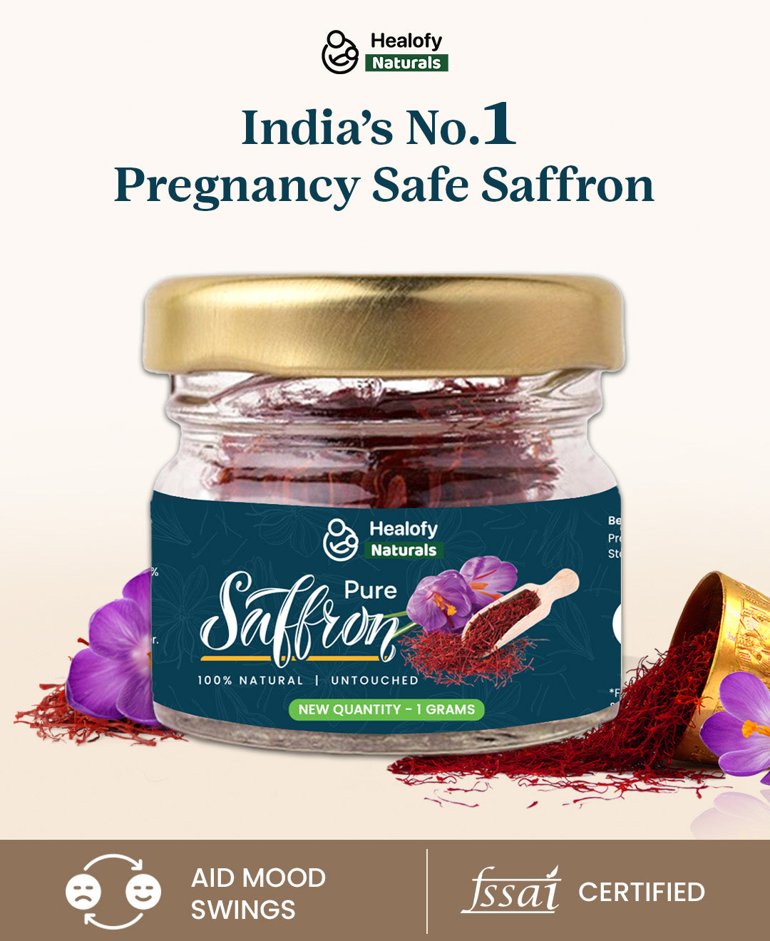 Premium Saffron For Pregnancy Wellness